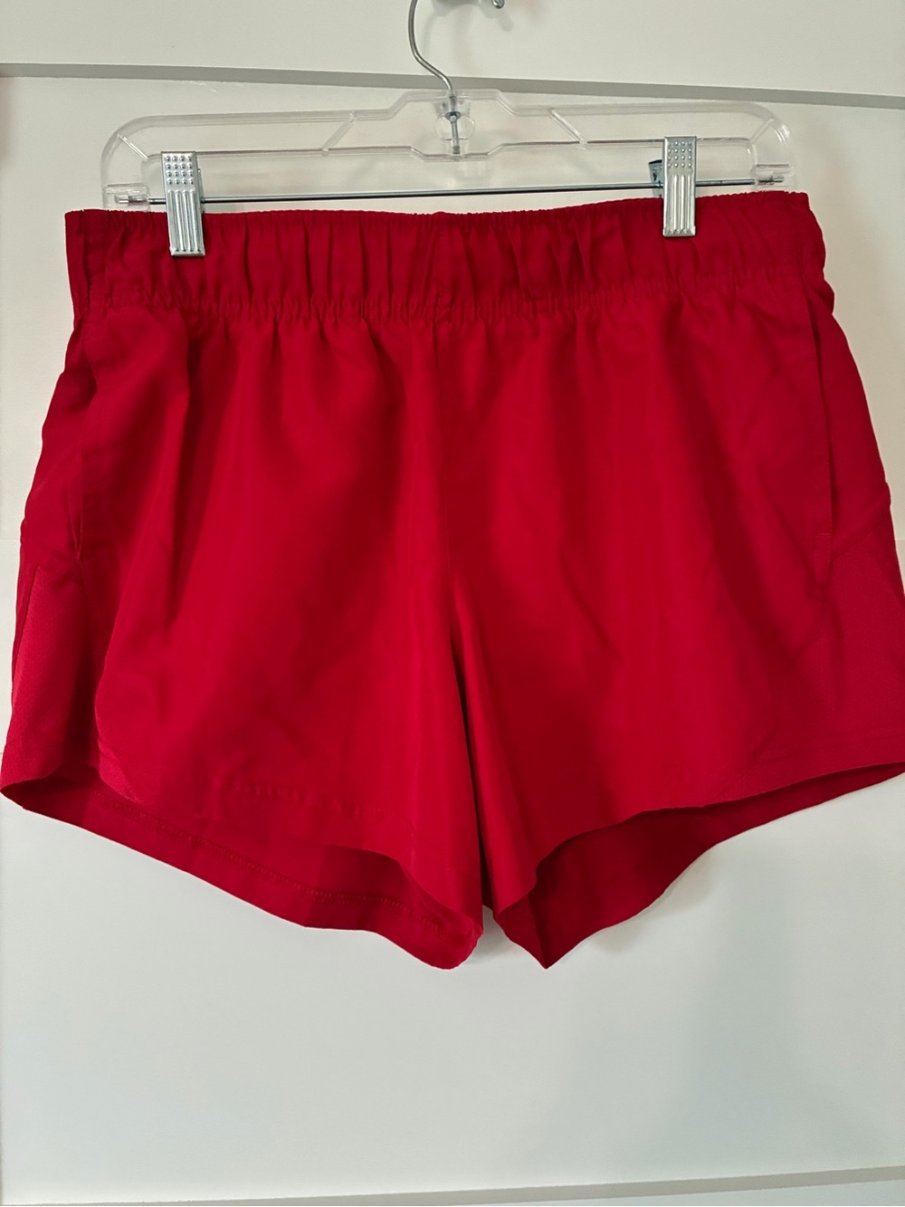 Athletic Works Red Women's Athletic Shorts